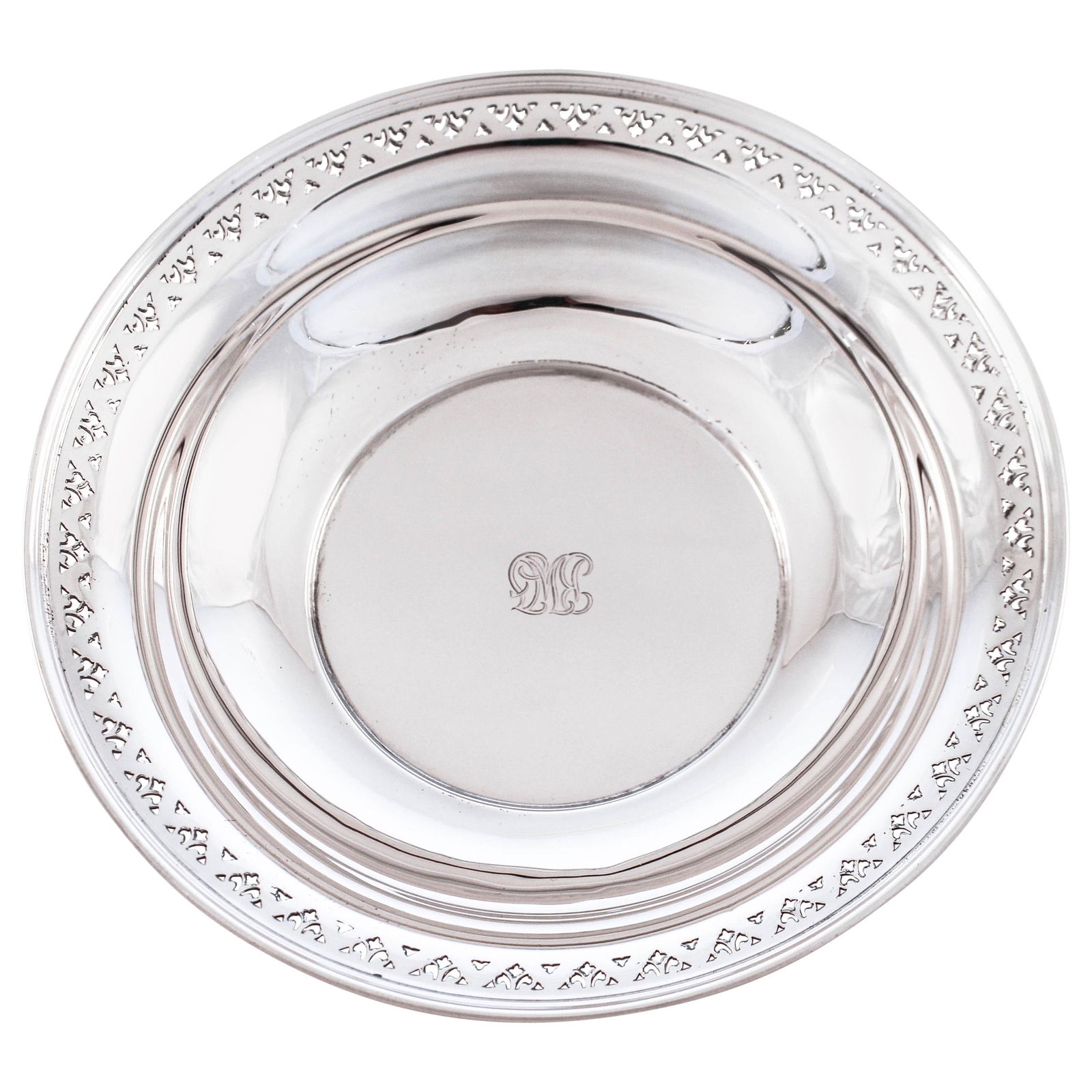 Tiffany & Co. 1946 Sterling Silver Bowl with Monogram (1 of 5)