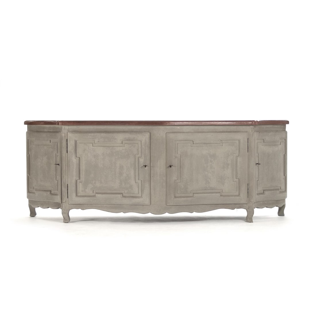 Zentique St. Lovis Blue Oyster Gray Chest of Drawers (1 of 6)