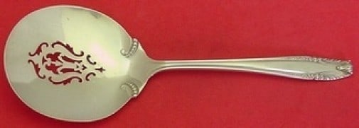 Wallace Stradivari Sterling Silver Tomato Server Pierced 7 7/8 inches (1 of 2)