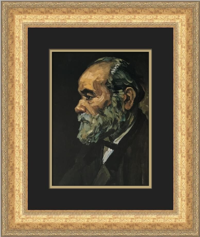 Vincent Van Gogh Head of an Old Man Custom Framed Print 1979 (1 of 2)