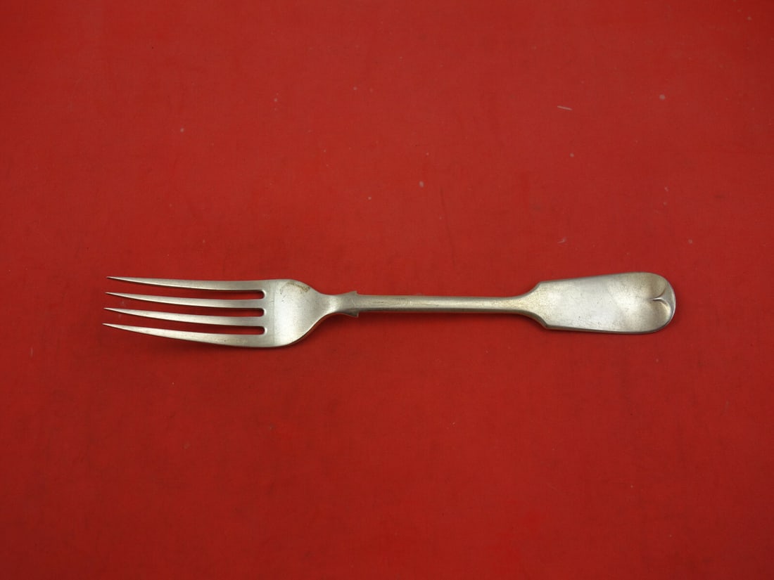 James Robinson Tipt Sterling Silver Dinner Fork 8 1/8 Inch (1 of 2)