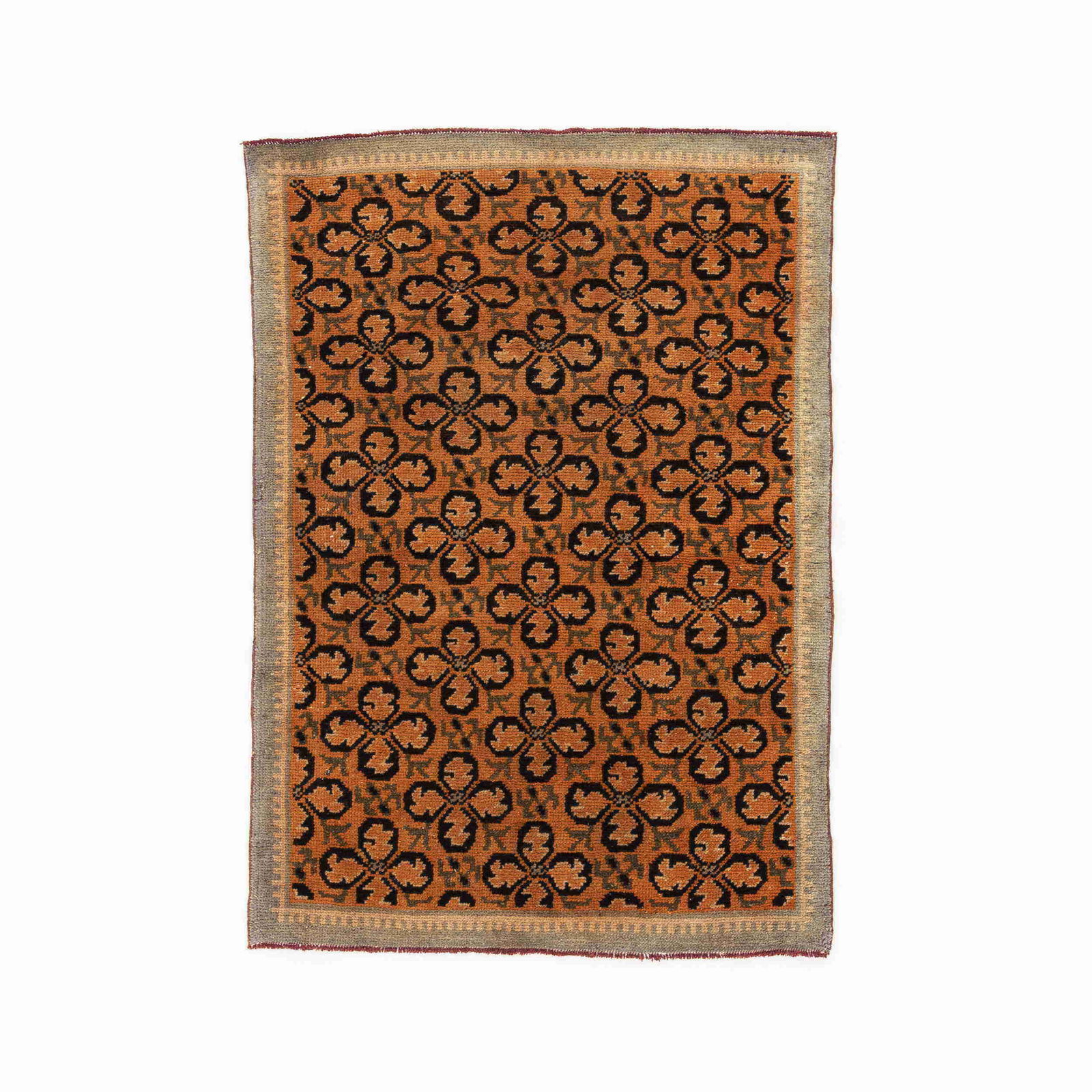 Authentic Anadol Handmade Wool Carpet Floral Design 44.9 x 63 (1 of 8)