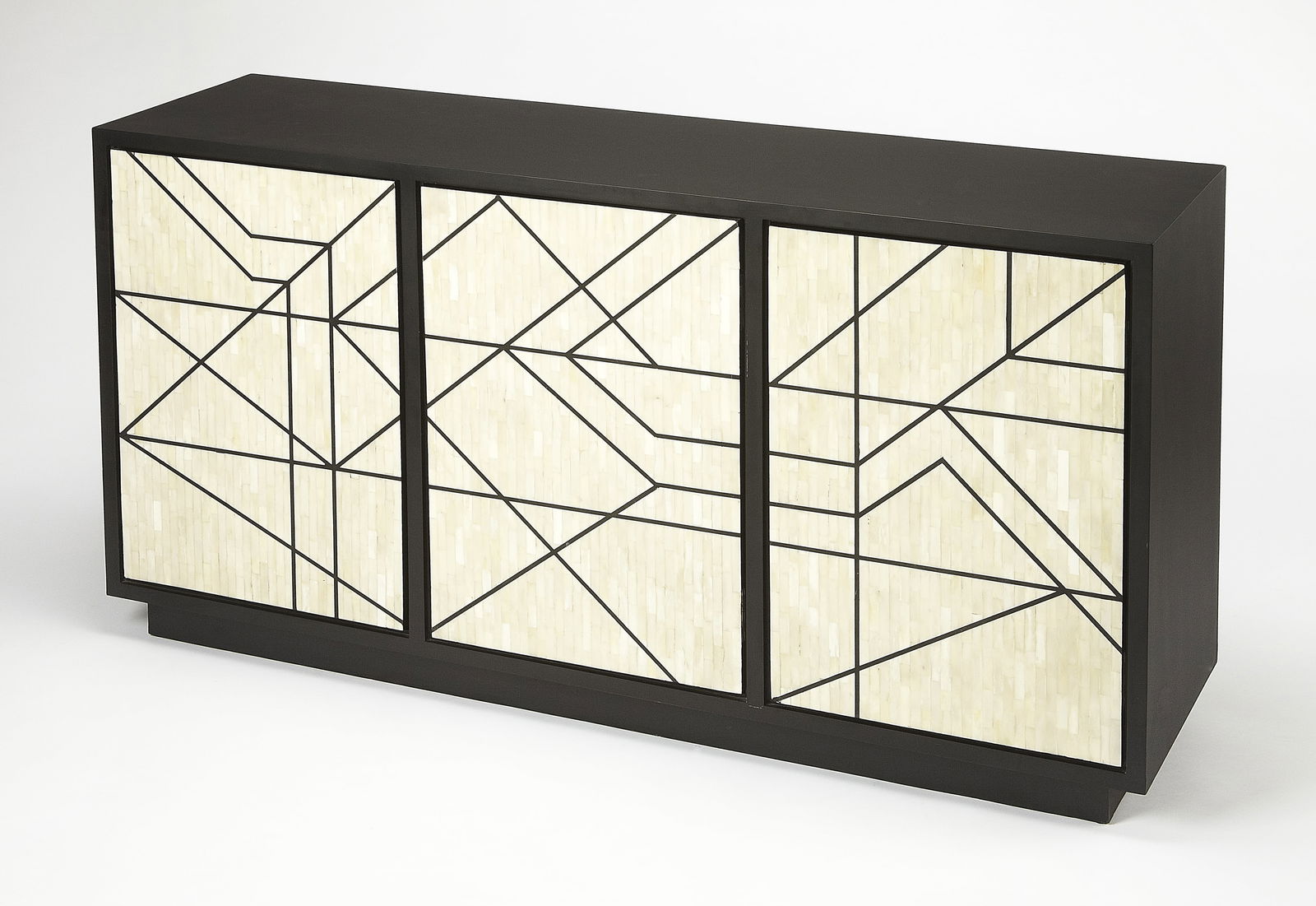 Butler Greta Modern Black Bone Inlay Sideboard 59 Inches (1 of 6)