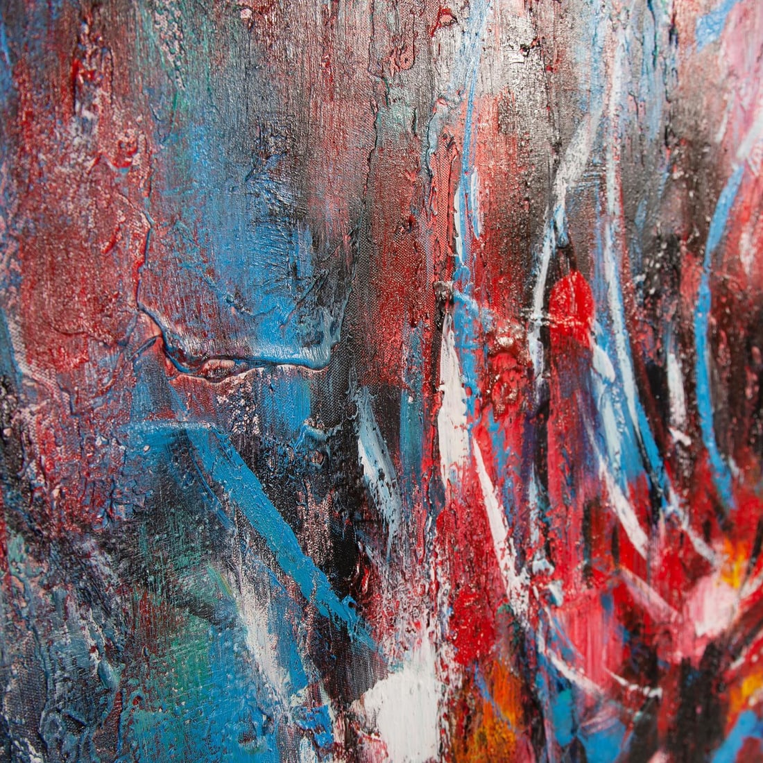 Howard Elliott Vibrant Festival Canvas Art Hand-Finished 73.75x41.75 Inches (1 of 5)