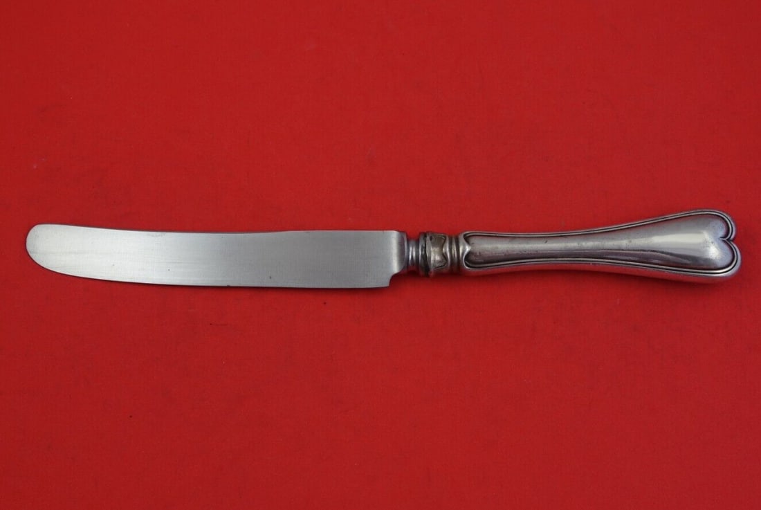 Gorham Old French Sterling Silver Dinner Knife Heart Shape 9 3/4" (1 of 3)