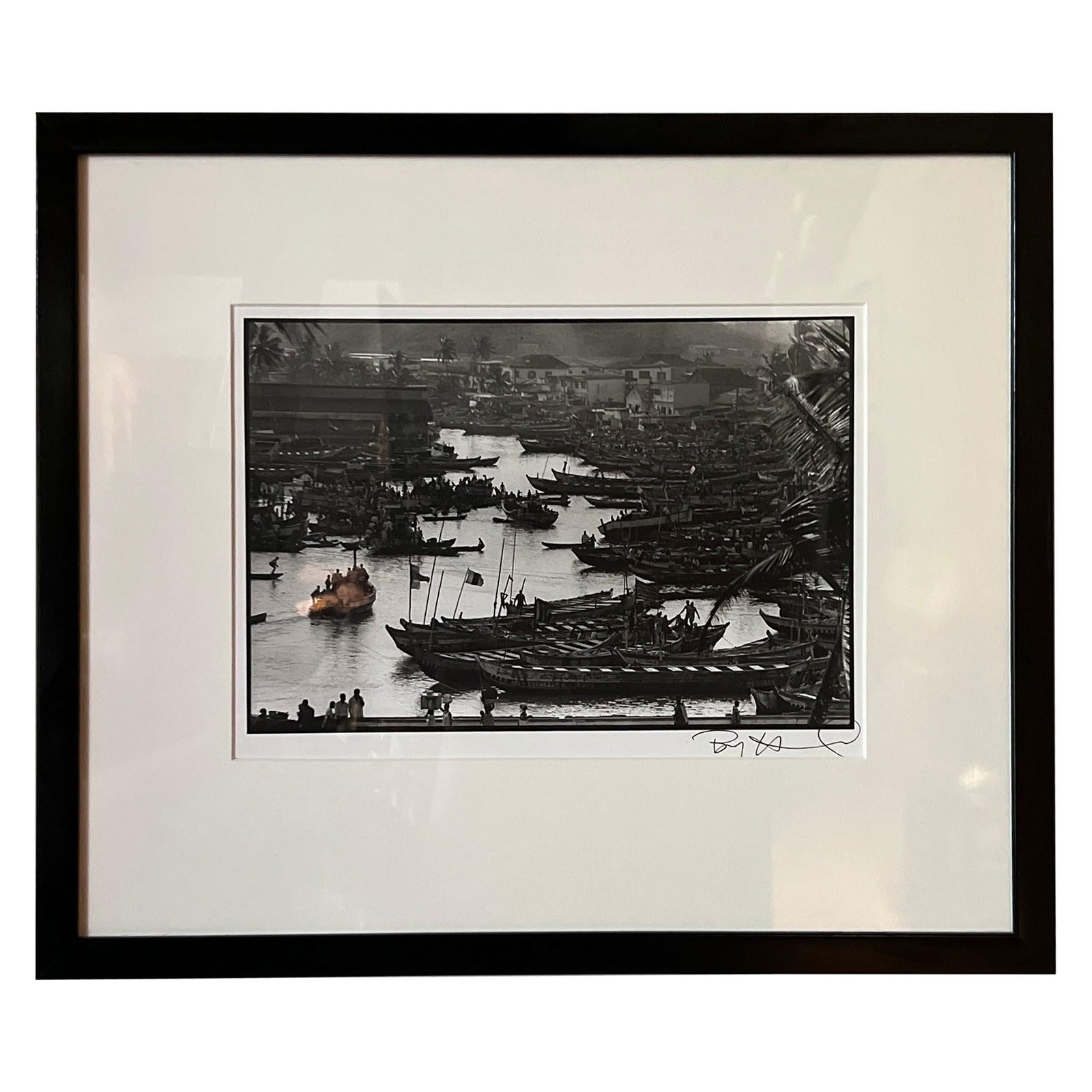 Billy Howard Signed 20th Century Photograph of Dutch Slave Trading Fort Elmina Ghana (1 of 8)