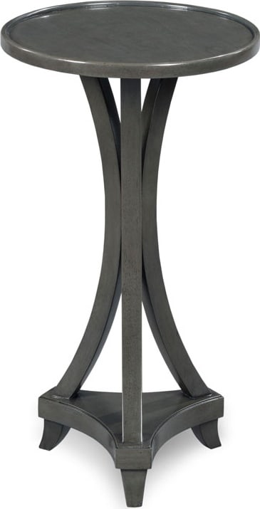 Woodbridge Leslie Round Martini Table in Wood 24H 13W 13D (1 of 3)