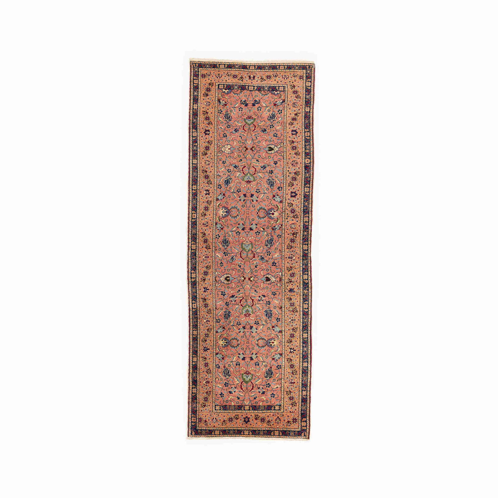 Authentic Handmade Kayseri Wool Carpet 39.4x117.3 Floral Design (1 of 8)