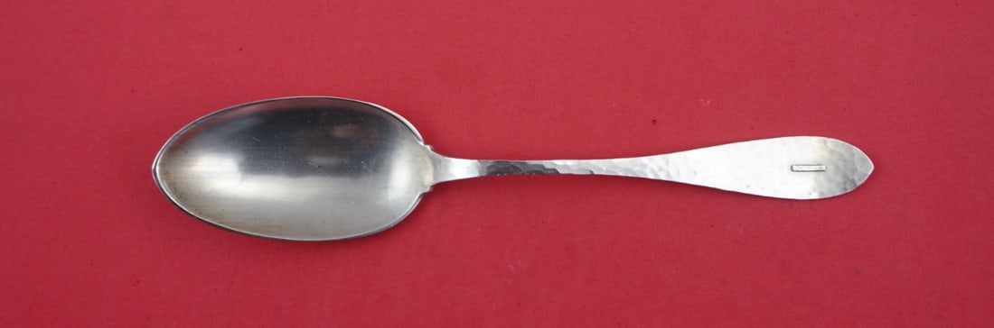 International Sterling Silver Serving Spoon Van Dyke Monogrammed I 8 1/4" (1 of 2)