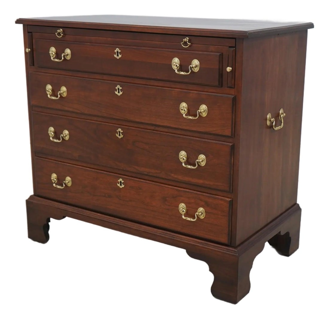 Henkel Harris Cherry Wood George III Serving Chest with Writing Surface (1 of 10)