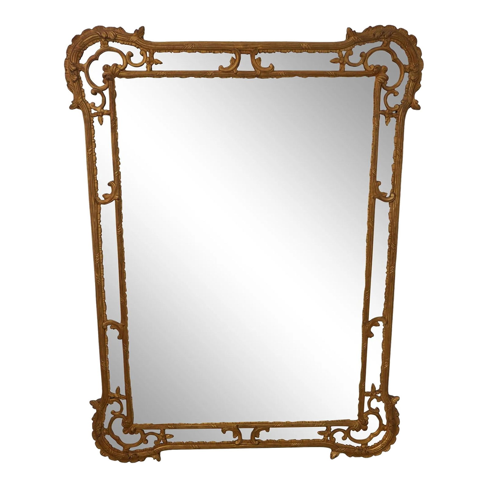 Carvers Guild Model 1039 Antique Gold Georgian Mirror 58x43 (1 of 9)