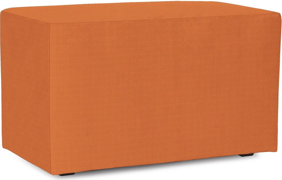 Howard Elliott Sunbrella Orange Patio Bench Cover 36 x 18 Rectangular (1 of 1)