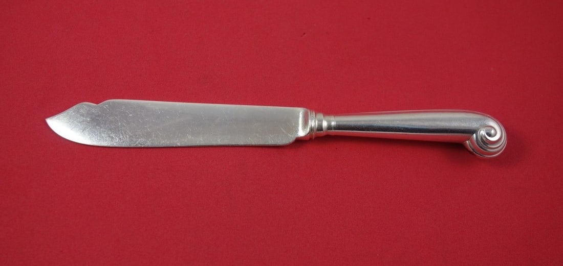 C J Vander English Onslow Sterling Silver Fish Knife 7 7/8" (1 of 1)
