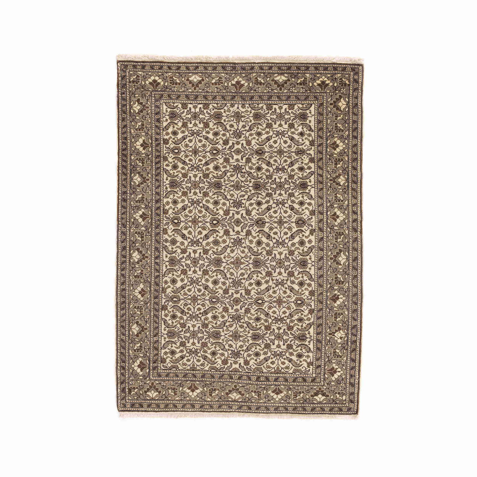 Authentic Handmade Kayseri Wool on Cotton Carpet 47.2 x 67.3 Inches (1 of 8)