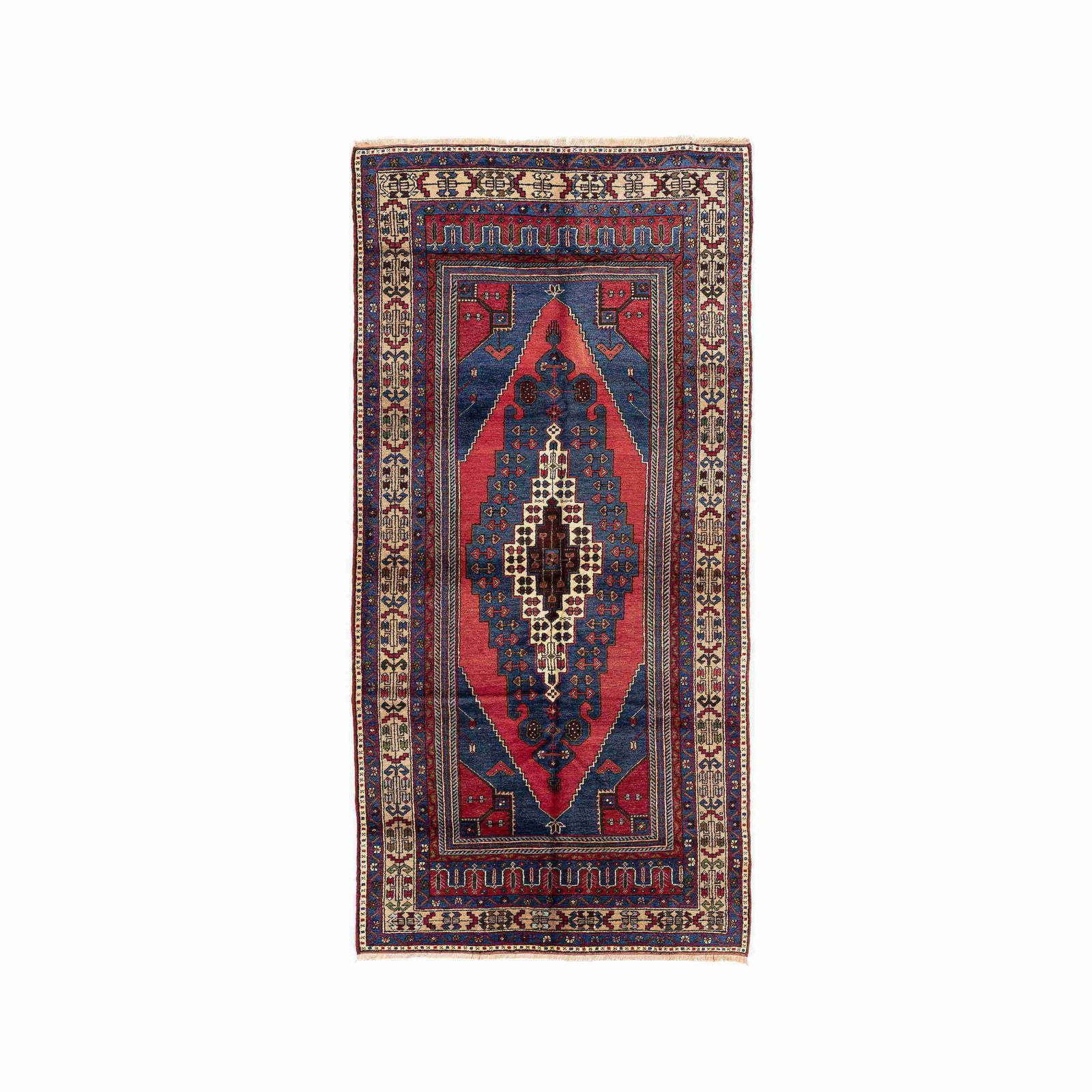 Authentic Taspinar Handmade Wool Carpet 64.6 x 131.9 Inches (1 of 8)