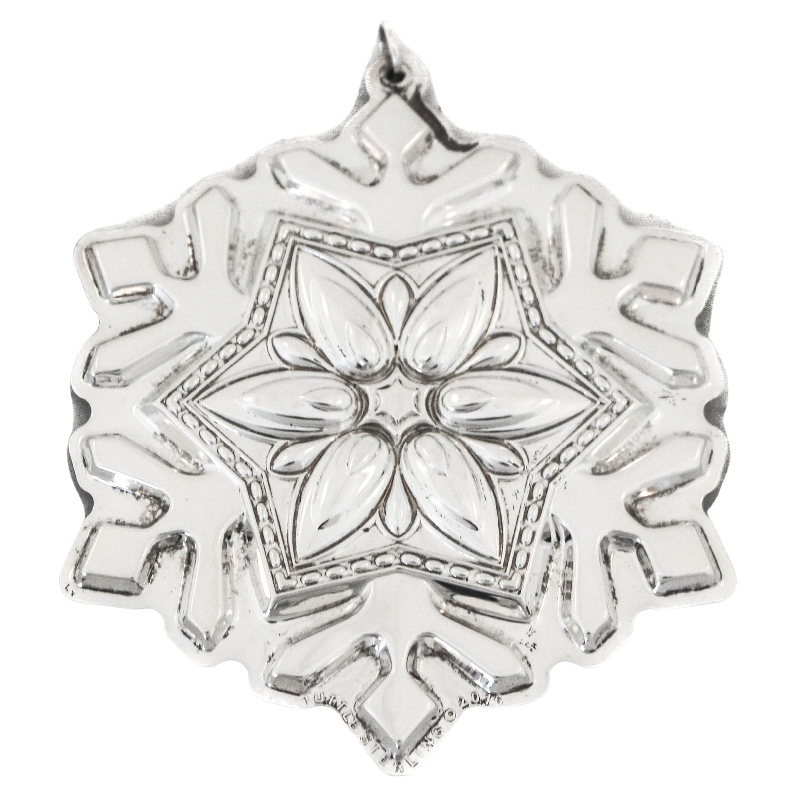 Kirk-Stieff Sterling Silver Christmas Snowflake Ornament 3 in (1 of 4)