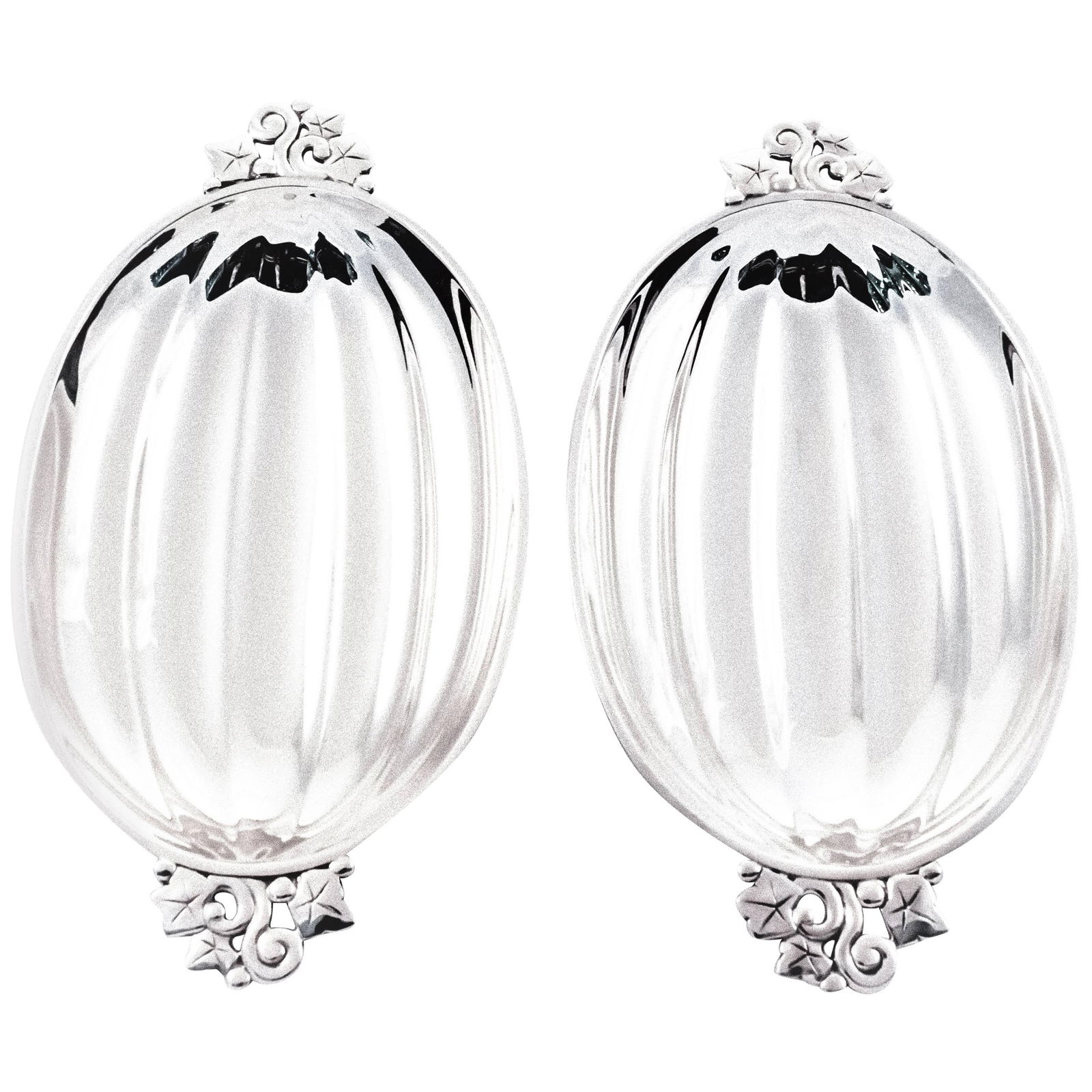 Tiffany & Co Mid-Century Modern Sterling Silver Dishes Set of 2 (1 of 5)