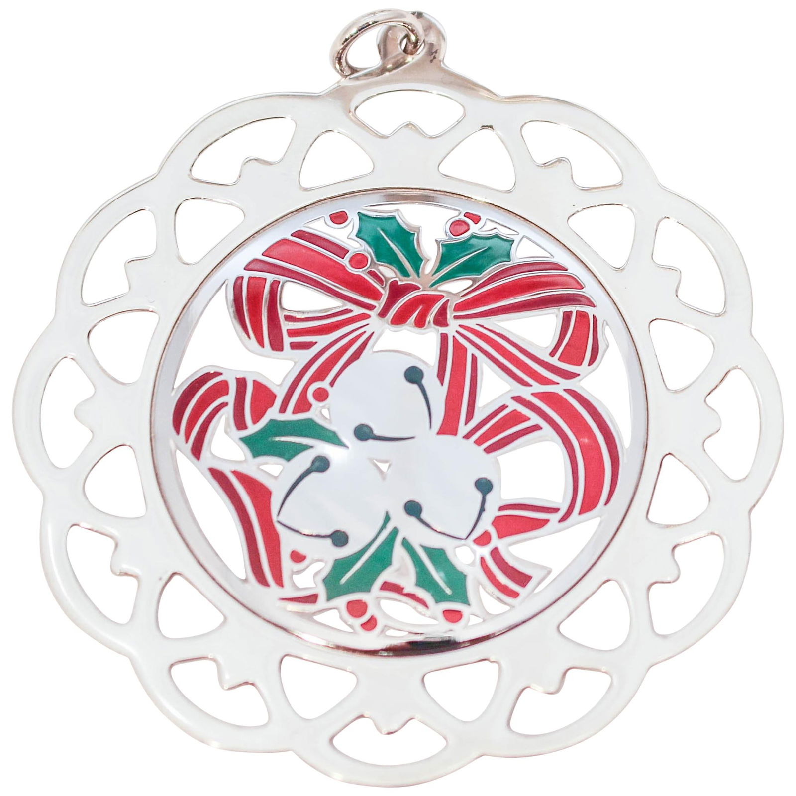 Lunt Silver Vintage Sterling Christmas Ornament 1988 2.5in (1 of 5)