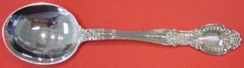 Tiffany & Co Richelieu Sterling Silver Cream Soup Spoon 6.75" (1 of 2)