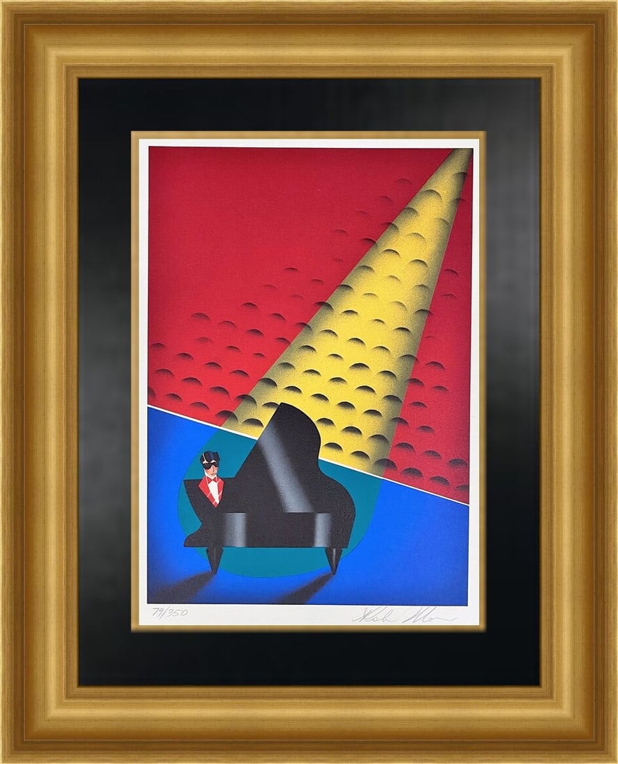 Robin Morris Spotlight Limited Edition Lithograph Framed 1989 (1 of 5)