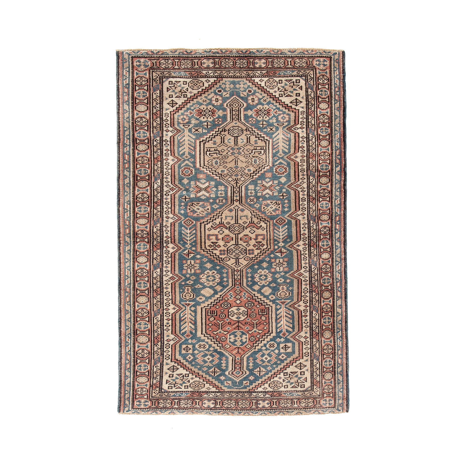 Authentic Handmade Anatolia Wool Carpet 35.8 x 55.9 Inches (1 of 8)