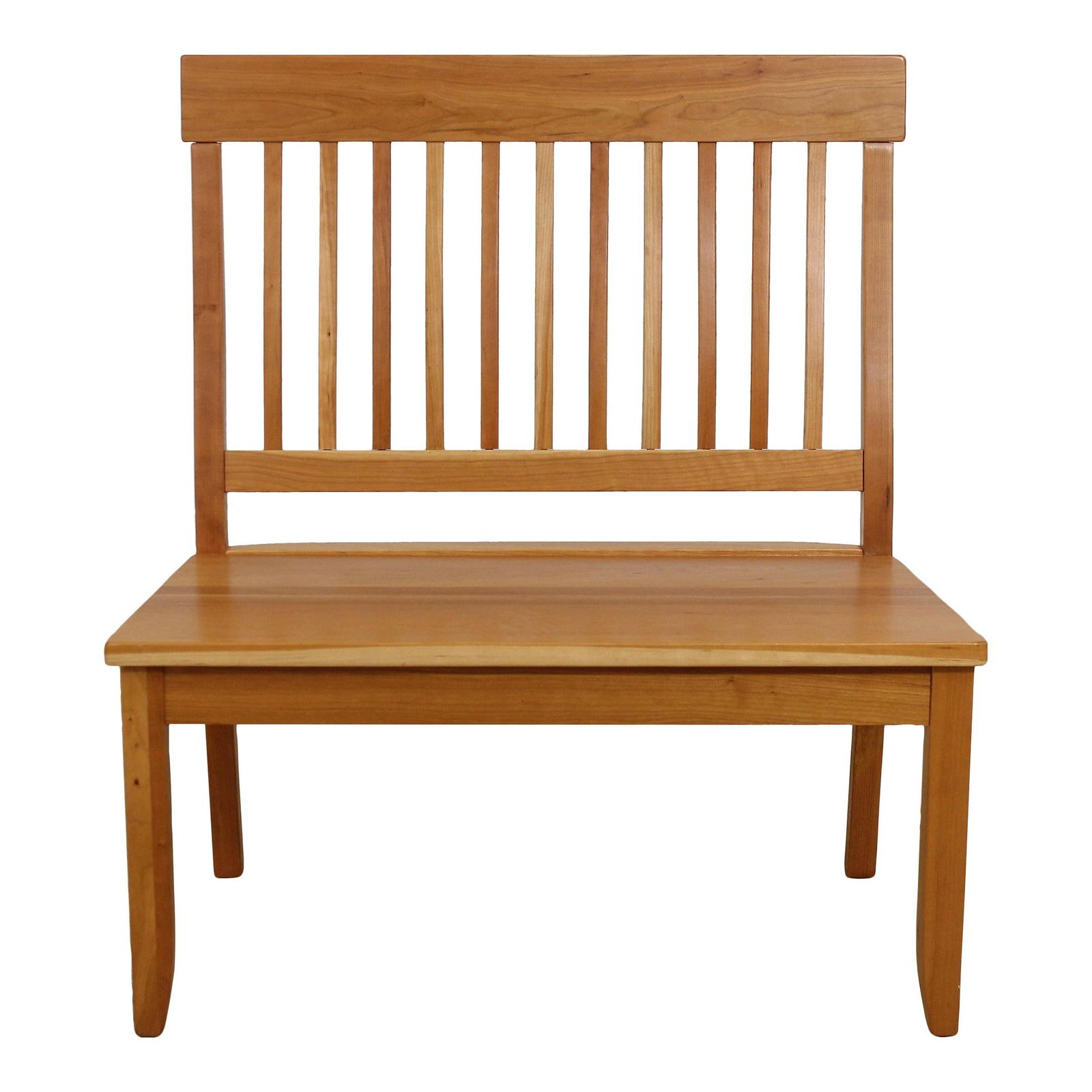Elegant Country Design Solid Cherry Wood Settee 20 Years Old (1 of 10)