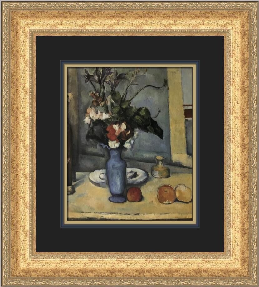 Paul Cezanne The Blue Vase Custom Framed Art Print (1 of 2)