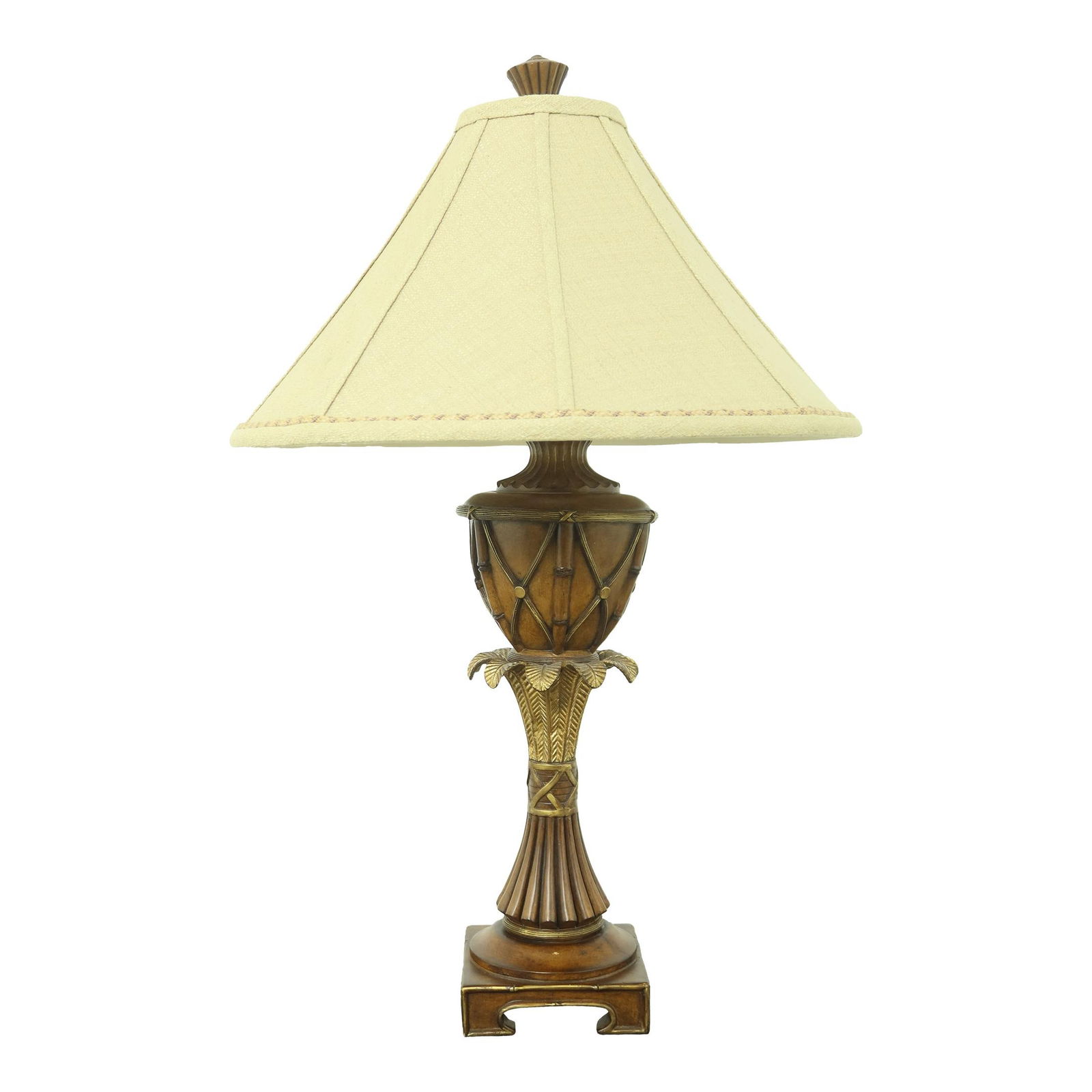 Elegant Island Design Table Lamp with Matching Shade 33 inches (1 of 6)