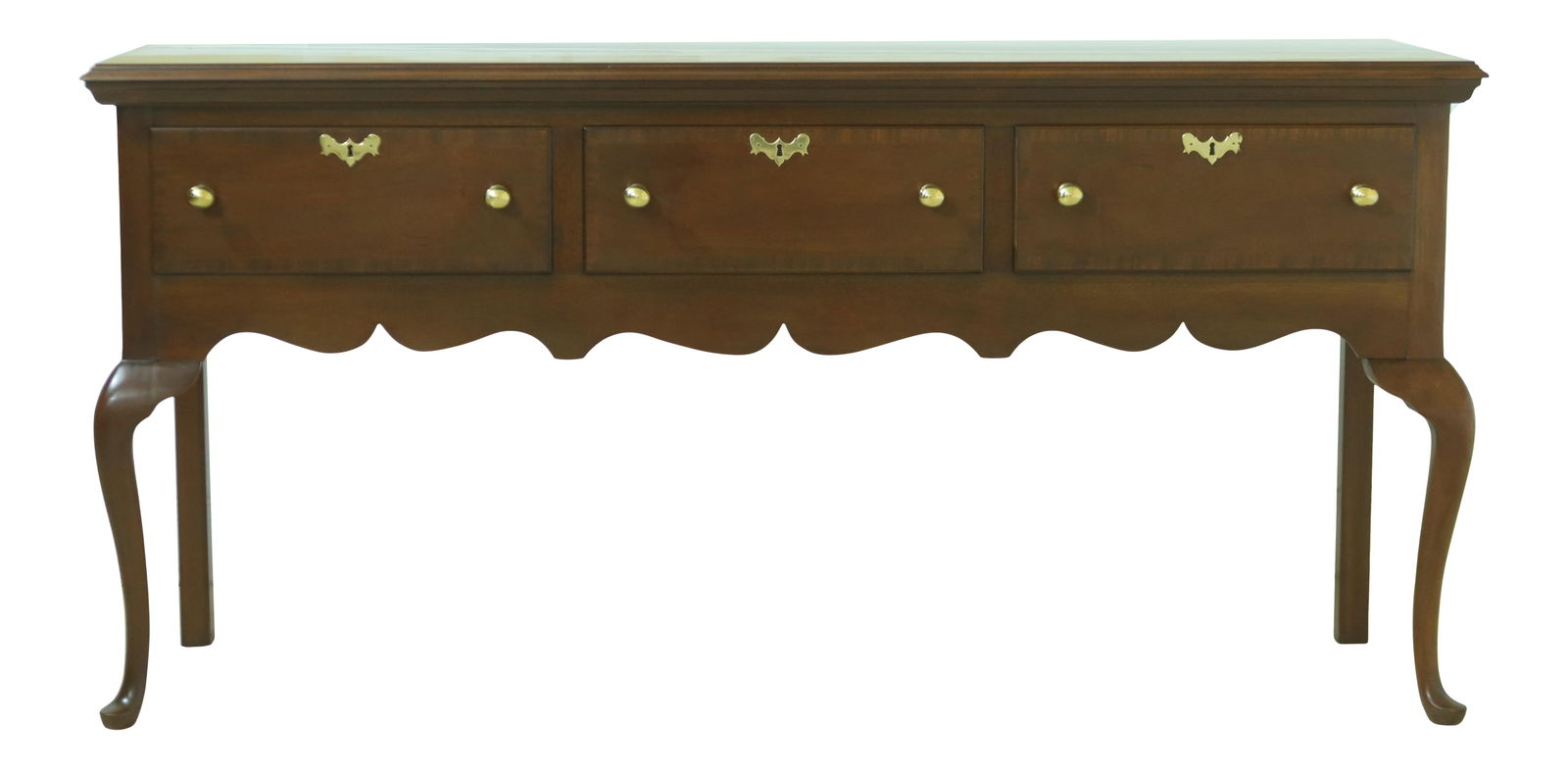 Councill Craftsmen Queen Anne Mahogany Sideboard with 3 Drawers (1 of 10)