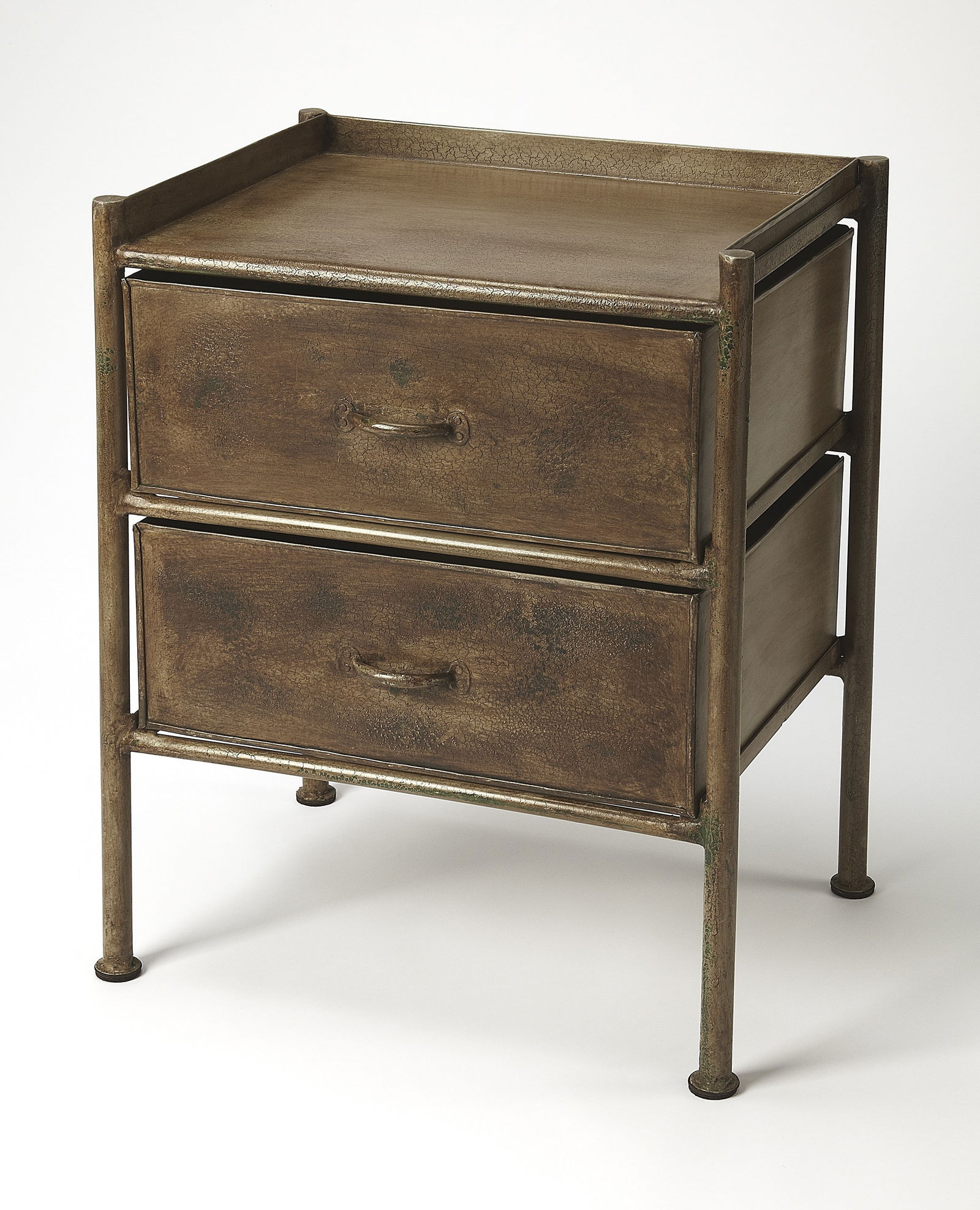 Butler Cameron Industrial Chic Bronze Side Table (1 of 3)