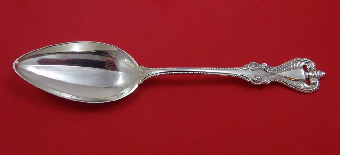 Towle Old Colonial Sterling Silver Serving Spoon 8.5 Antique (1 of 2)
