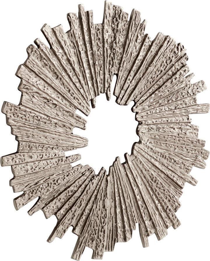 Cyan Cadabra Wall Decor Nickel Finish Aluminum 21.5x21.5 (1 of 3)