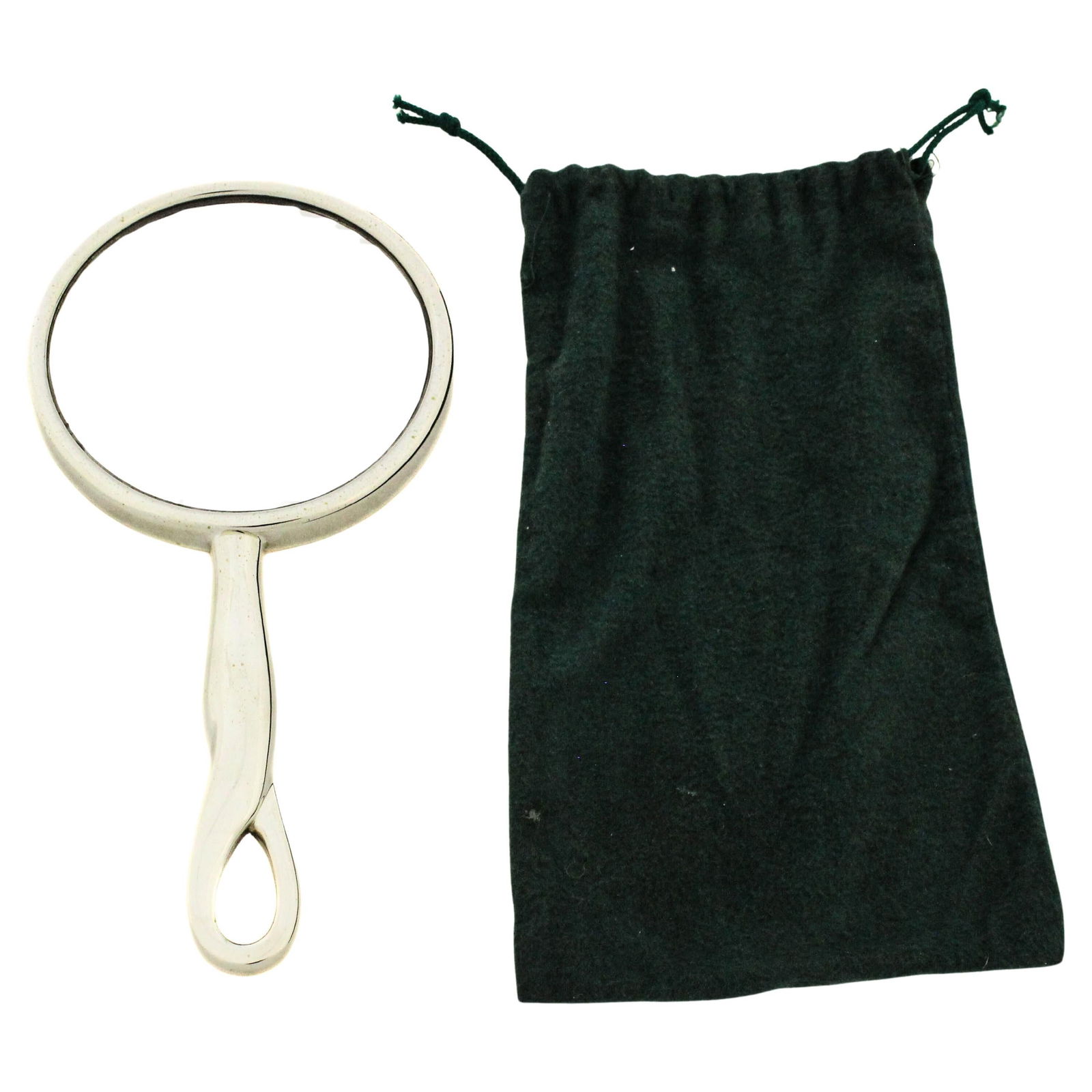 Tiffany & Co. Elsa Peretti Sterling Silver Hand Mirror Padova Design: Tiffany & Co. Elsa Peretti Sterling Silver Hand Mirror Padova Design This stunning hand mirror, crafted from solid sterling silver, is a beautiful representation of Elsa Peretti's iconic "Padova" desi