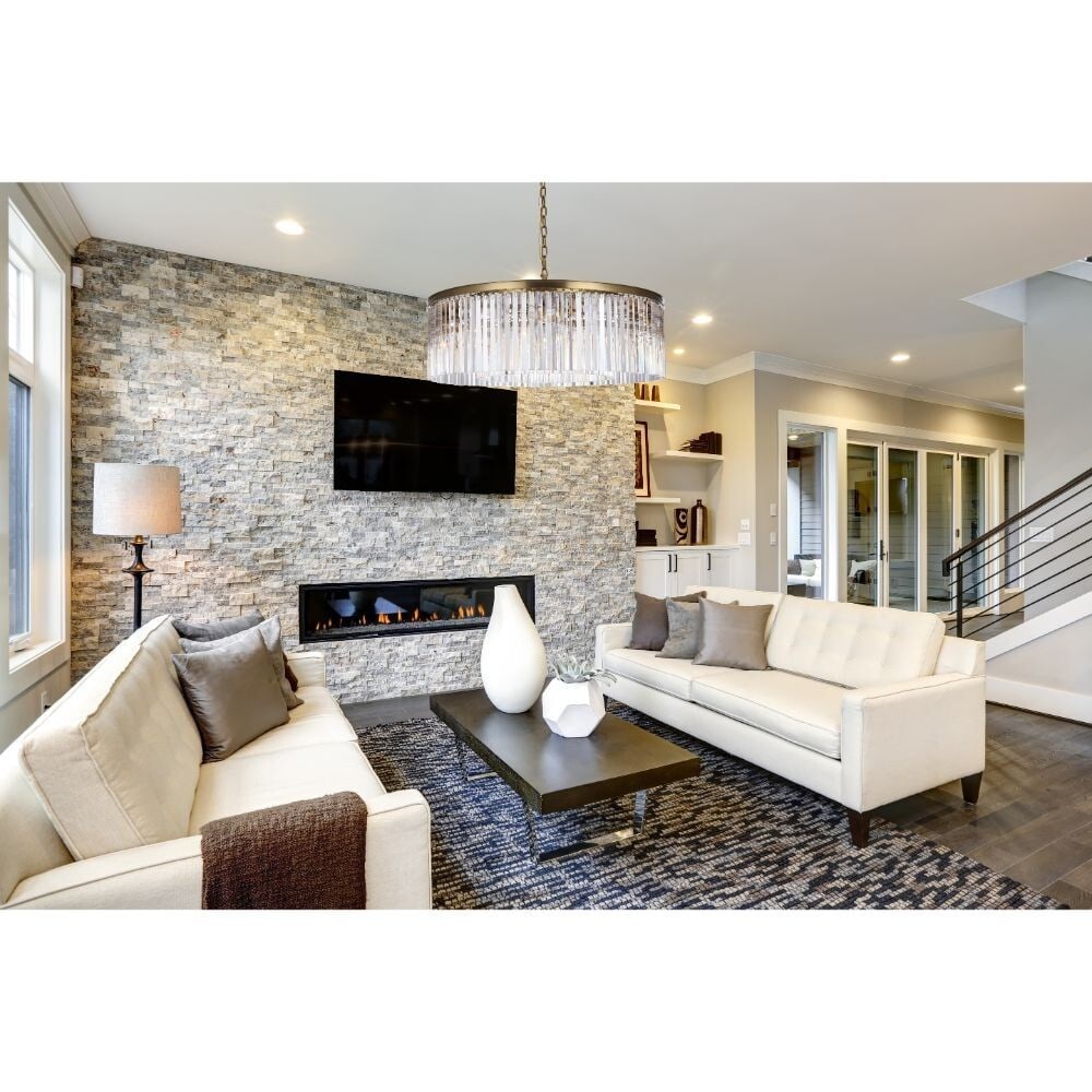 Sydney 10-Light Crystal Chandelier Satin Gold Modern 43.5 Inch (1 of 9)