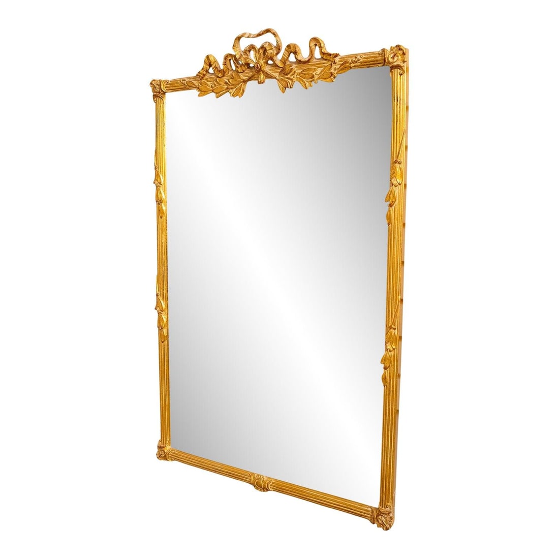 Carvers Guild Gold Gilt Ribbon Carved Decorator Mirror 26 x 41 (1 of 10)
