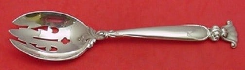 Wallace Romance of the Sea Sterling Silver Slotted Spoon 8.5" (1 of 1)