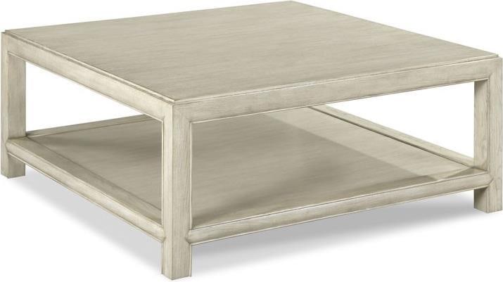 Woodbridge Luna Ash Square Cocktail Table 20H 46W 46D (1 of 2)