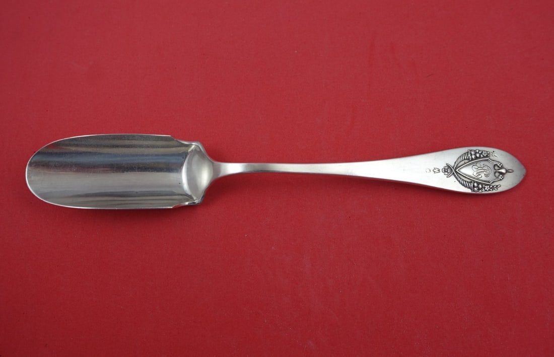 Lunt Mount Vernon Sterling Silver Cheese Scoop 8.5 Inch (1 of 2)