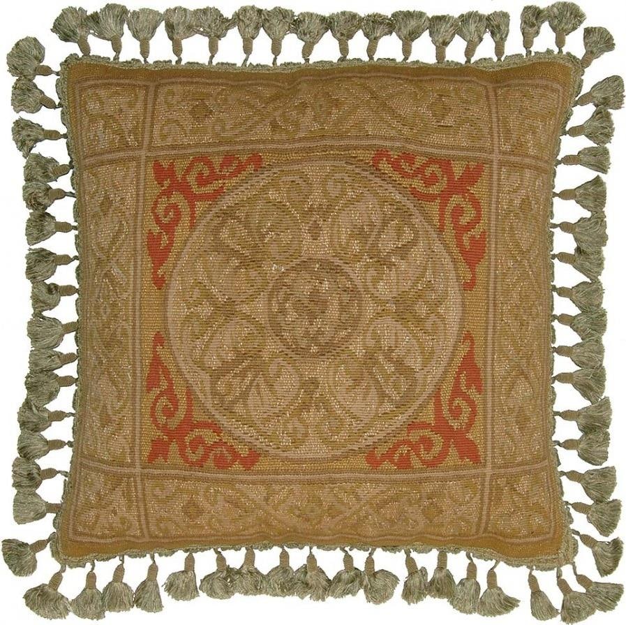 Provence Home Aubusson Velvet Throw Pillow 22x22 Handmade (1 of 1)