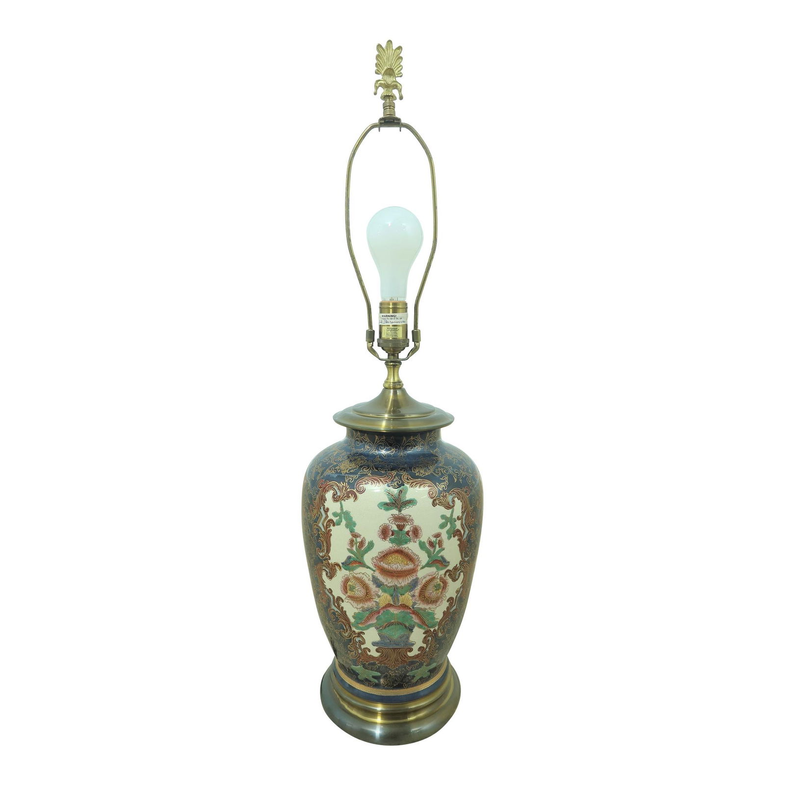 Wildwood Floral Chinoiserie Crackle Porcelain Table Lamp 32 Inches Gold: Wildwood Floral Chinoiserie Crackle Porcelain Table Lamp 32 Inches Gold Illuminate your space with this exquisite Wildwood Chinoiserie Design Crackle Porcelain Table Lamp. This stunning piece showcase