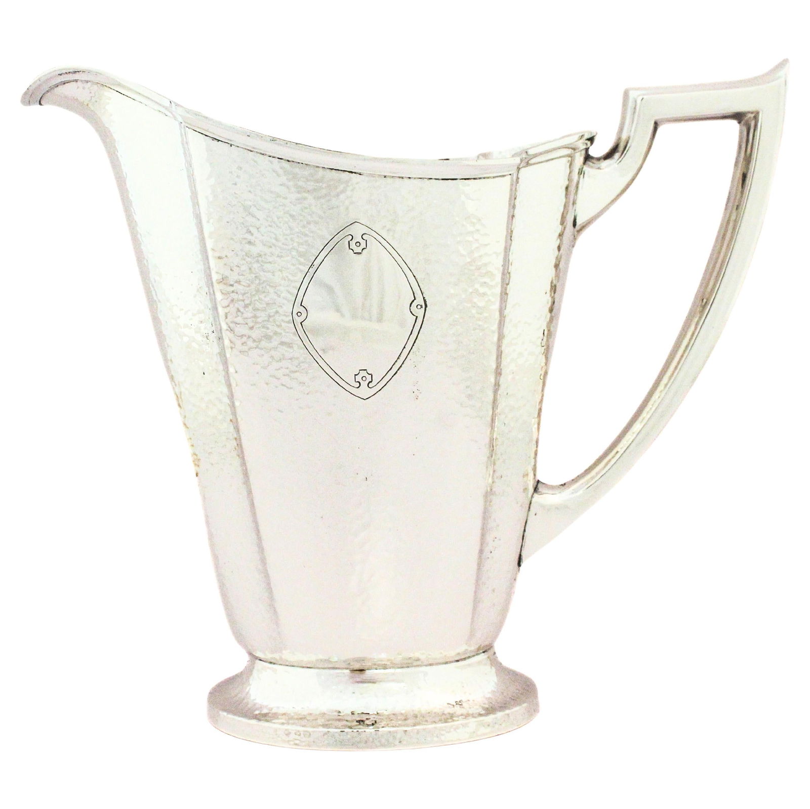 Hammered Sterling Silver Water Pitcher by International Silver circa 1920s (1 of 6)
