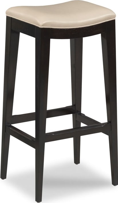 Woodbridge Petite Black Wood Counter Stool Traditional Design (1 of 1)