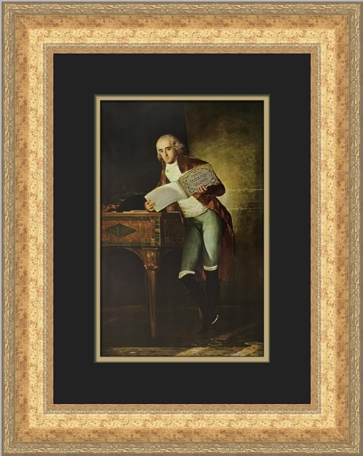Francisco De Goya Portrait of The Duke of Alba Custom Framed Art Print (1 of 2)