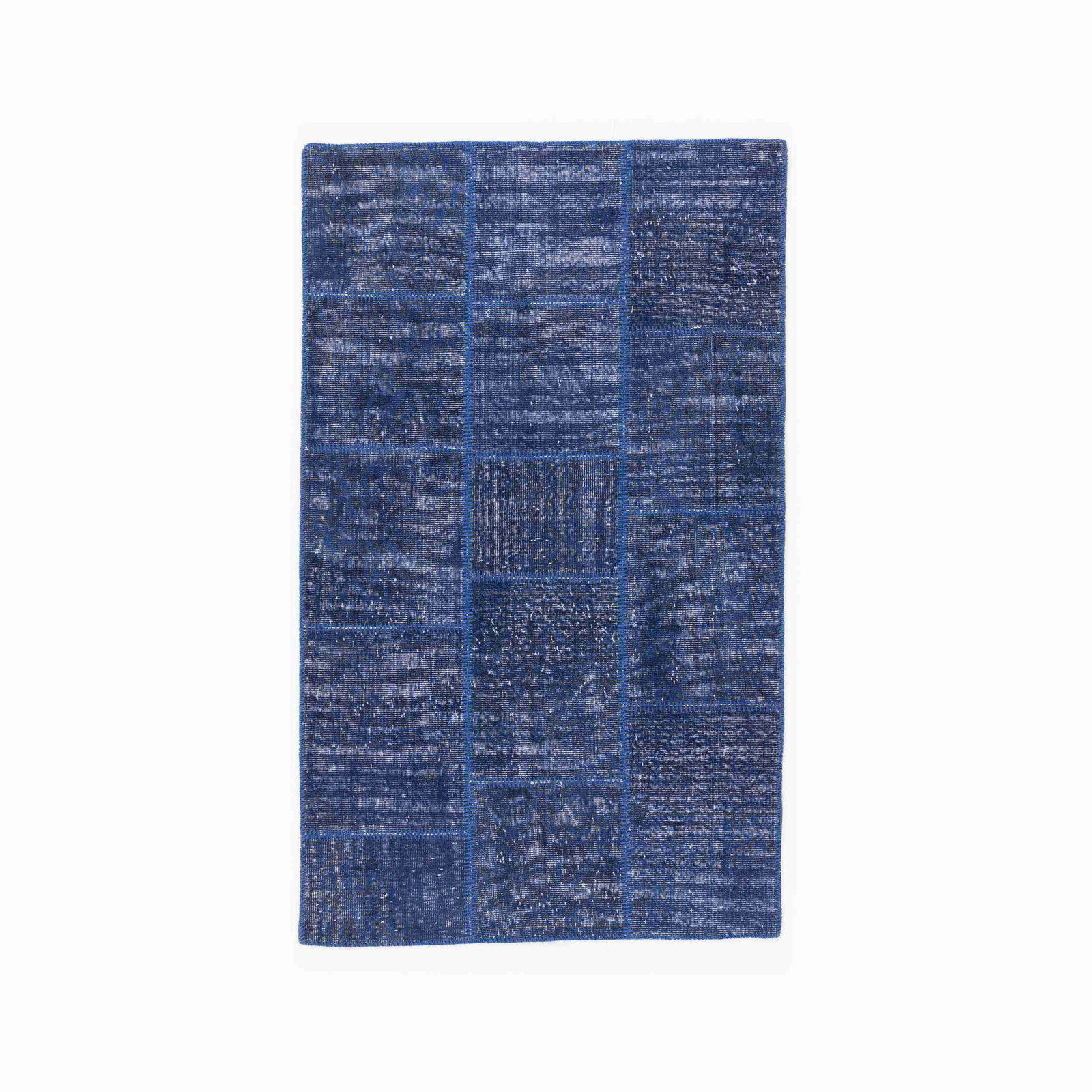 Authentic Handmade Patchwork Carpet Wool on Wool 47.2 x 78.7 inches (1 of 8)