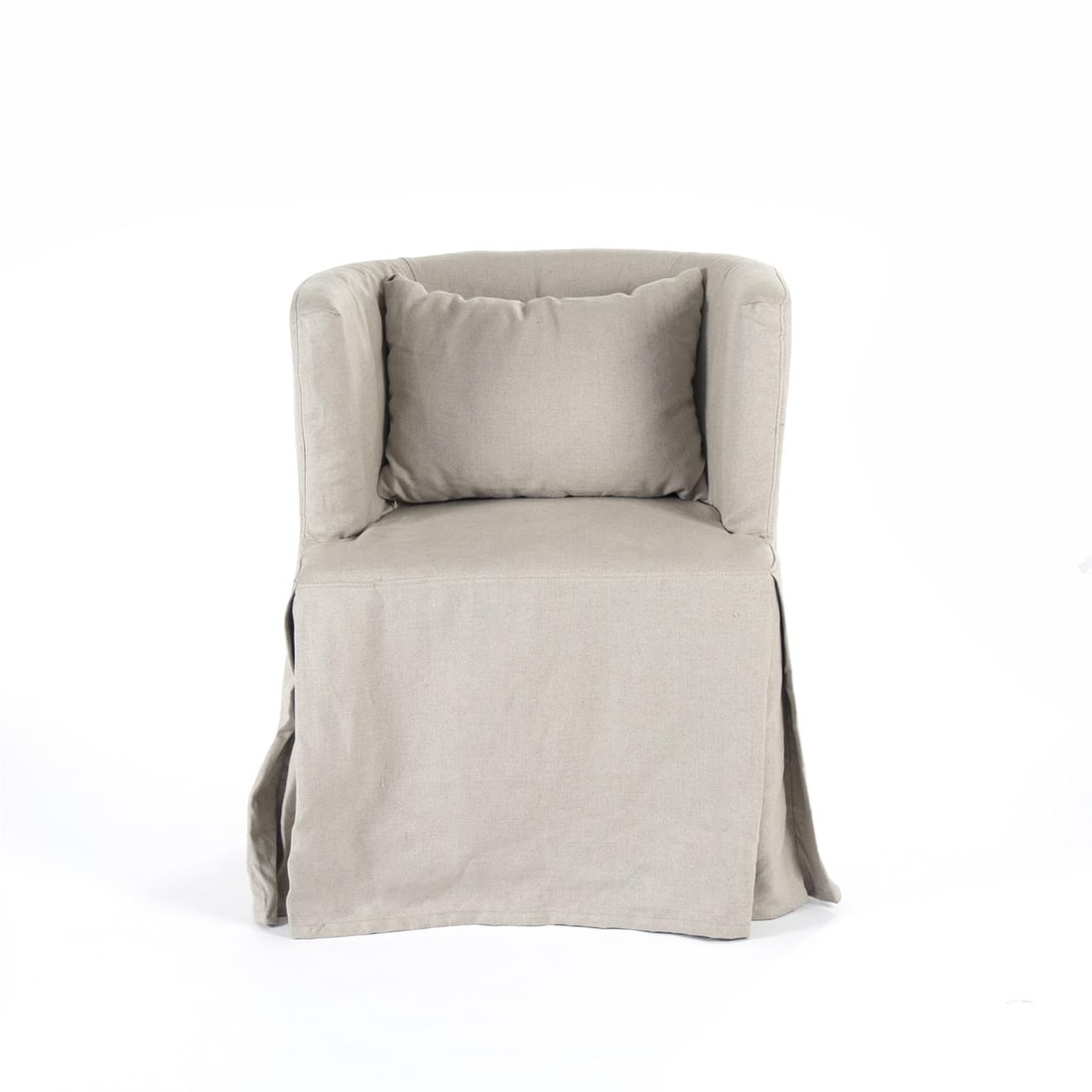 Zentique Zoey Linen English Traditional Tub Chair (1 of 4)