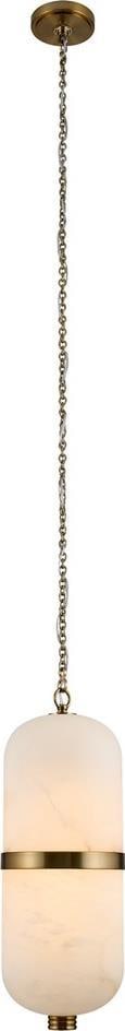 Volterra Collection Alabaster LED Pendant Light by Kalco (1 of 1)