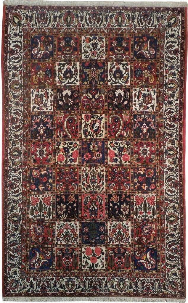 6.9 x 10.7 Persian Bakhtiar Garden Area Rug (1 of 6)