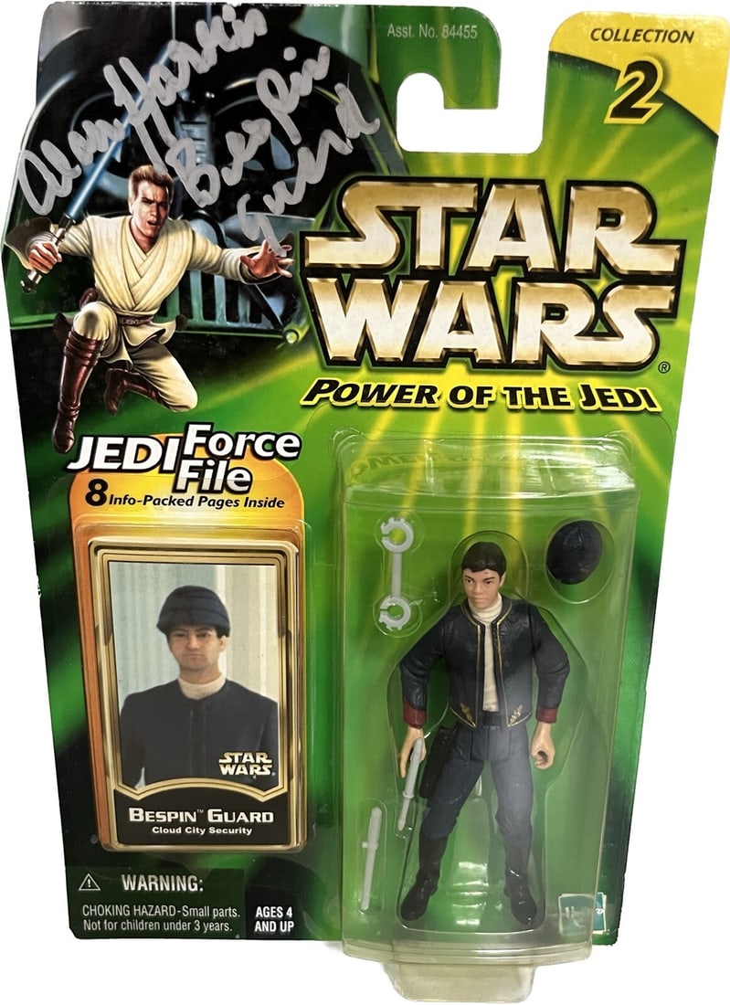 Alan Harris Signed Bespin Guard Star Wars Action Figure Beckett Authenticated (1 of 1)