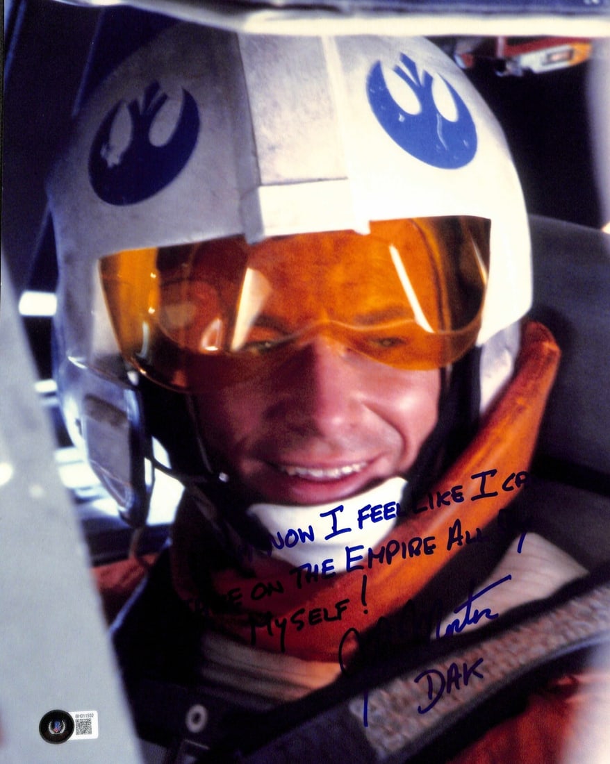 John Morton Signed Star Wars ESB 11x14 Photo with Quote Beckett Authenticated (1 of 1)