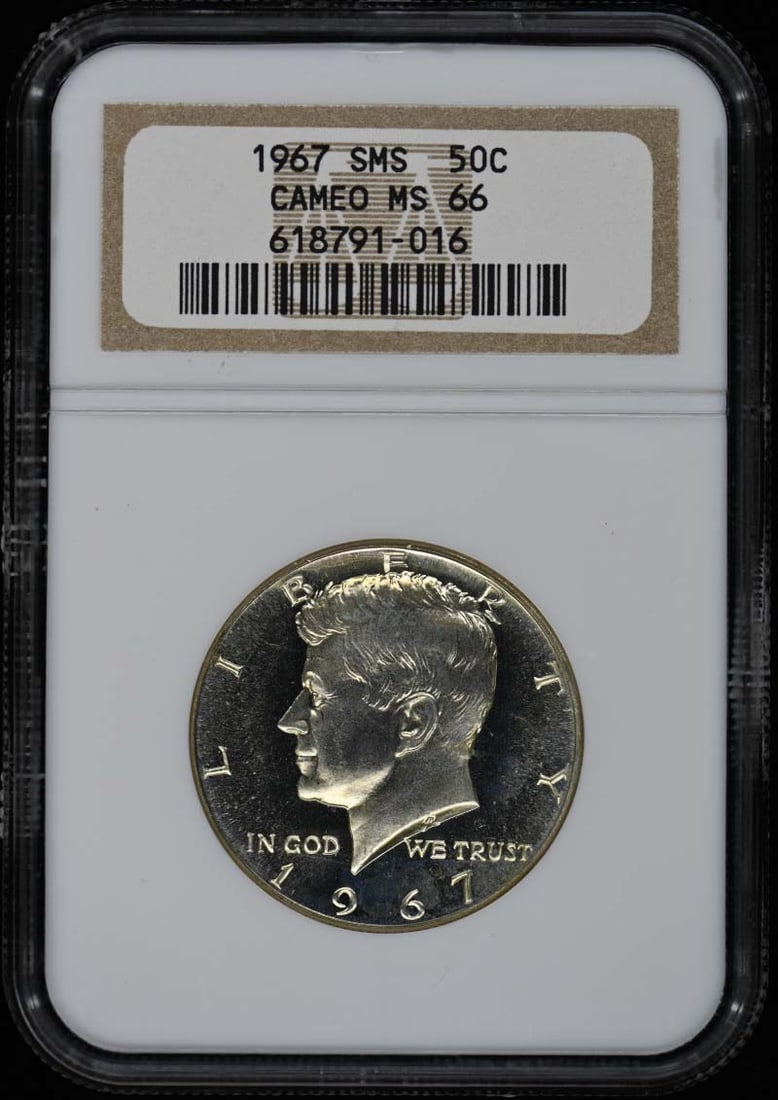 1967 NGC MS66CAM Kennedy Half Dollar Uncirculated Coin (1 of 2)